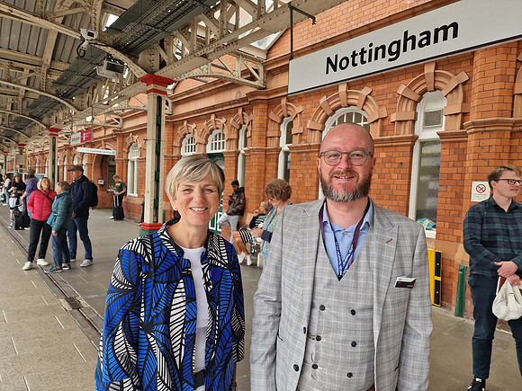 Lillian Greenwood and Colin Fraser