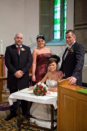 Nikki & Ian's Wedding Photogaphs Near Warwickshire