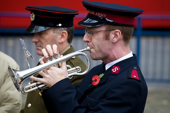 London Euston Remembrance Service Photograph 001
