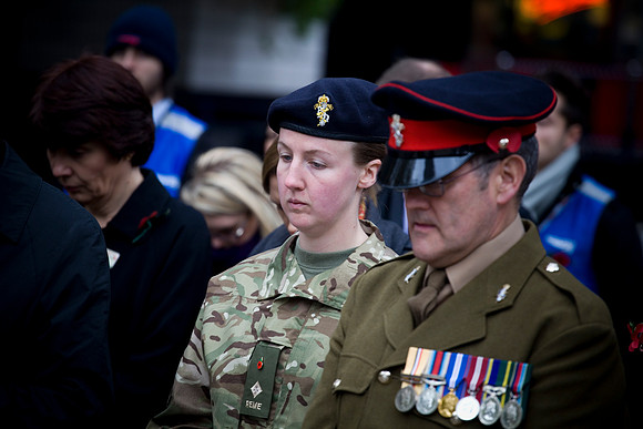 London Euston Remembrance Service Photograph 002