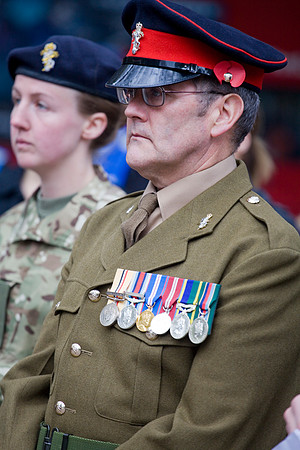 London Euston Remembrance Service Photograph 007