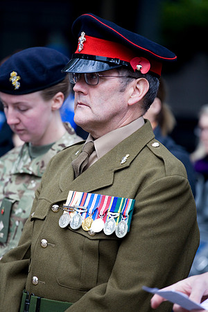 London Euston Remembrance Service Photograph 008