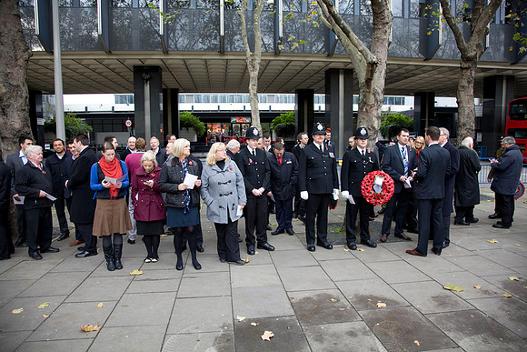 London Euston Remembrance Service Photograph 013