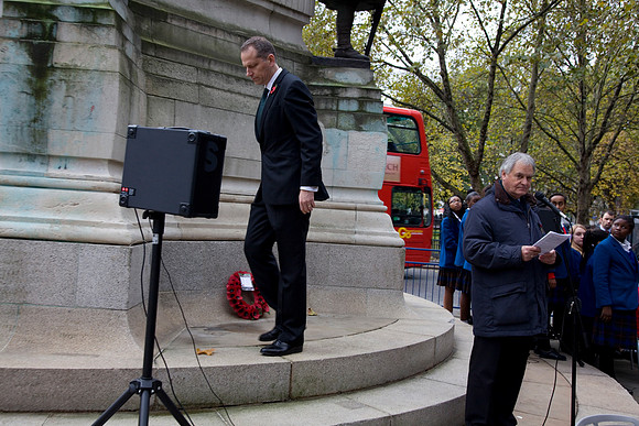London Euston Remembrance Service Photograph 020