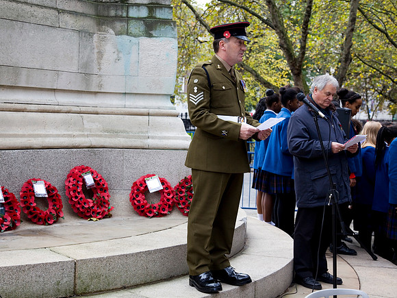 London Euston Remembrance Service Photograph 026
