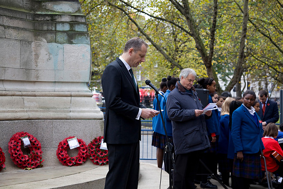 London Euston Remembrance Service Photograph 029
