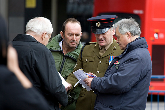 London Euston Remembrance Service Photograph 042