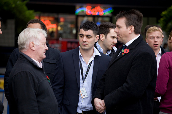 London Euston Remembrance Service Photograph 044