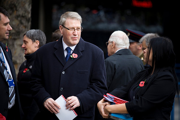 London Euston Remembrance Service Photograph 046
