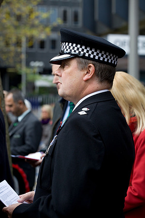 London Euston Remembrance Service Photograph 055