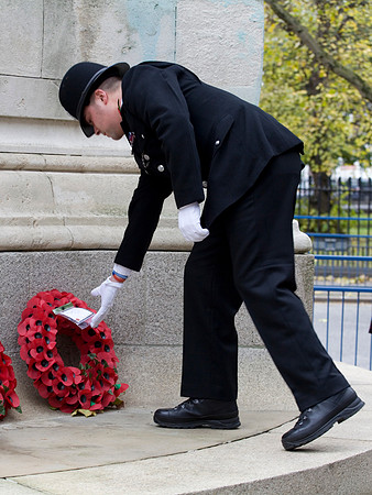 London Euston Remembrance Service Photograph 058