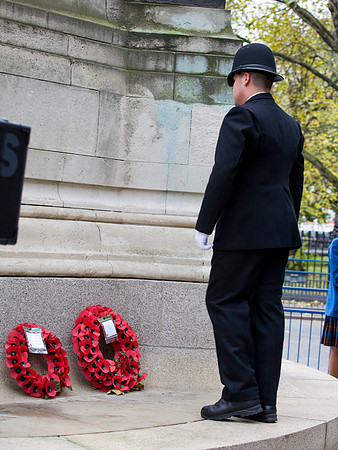 London Euston Remembrance Service Photograph 059