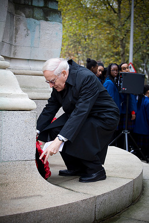 London Euston Remembrance Service Photograph 061