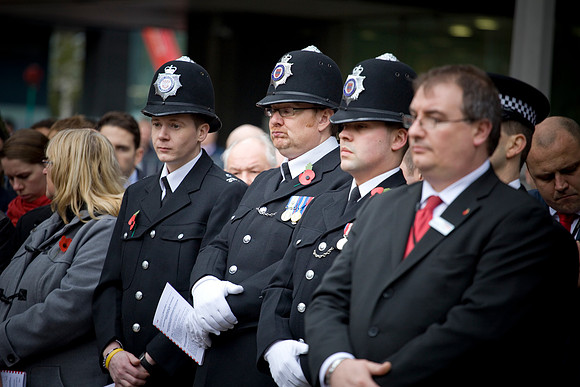 London Euston Remembrance Service Photograph 063
