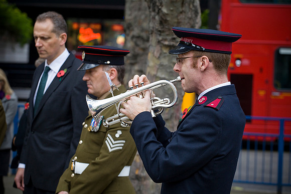 London Euston Remembrance Service Photograph 065