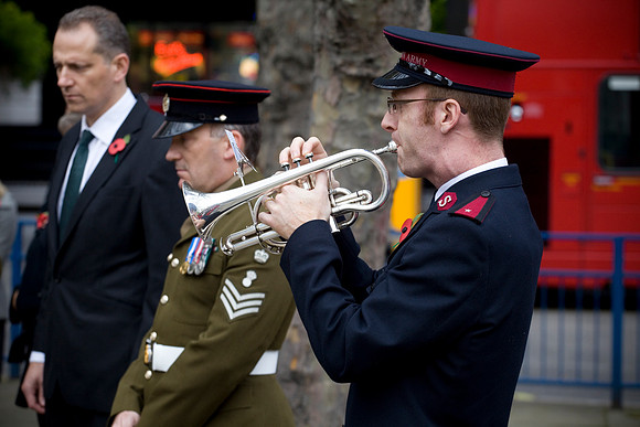 London Euston Remembrance Service Photograph 066