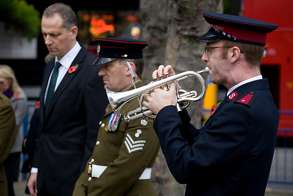 London Euston Remembrance Service Photograph 067