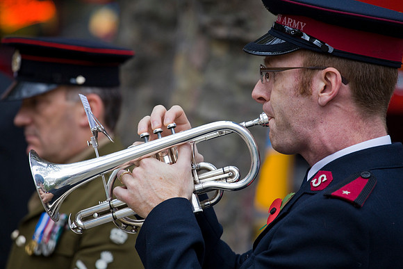 London Euston Remembrance Service Photograph 068