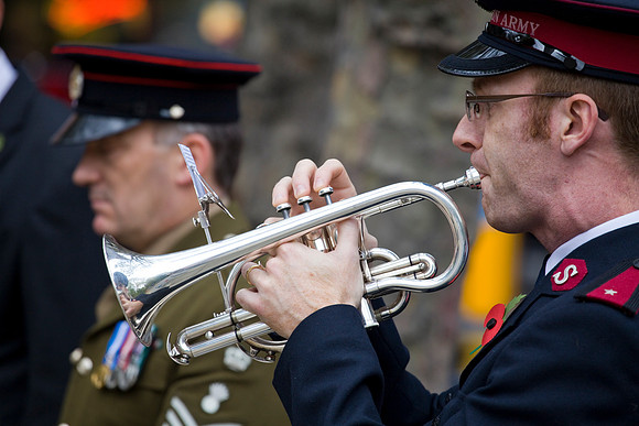 London Euston Remembrance Service Photograph 069