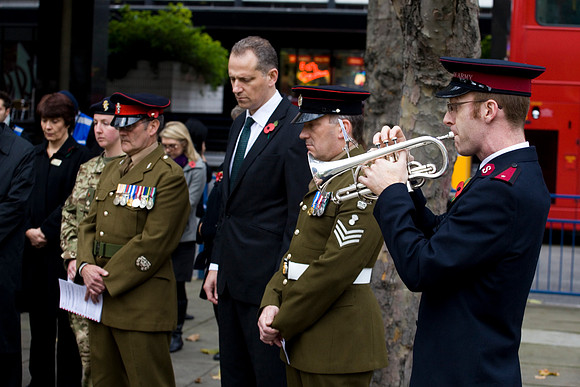 London Euston Remembrance Service Photograph 070