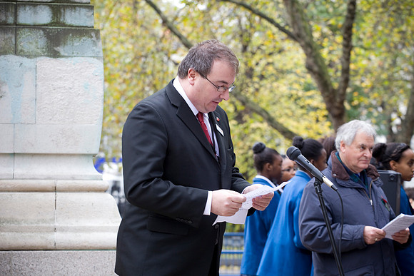 London Euston Remembrance Service Photograph 074