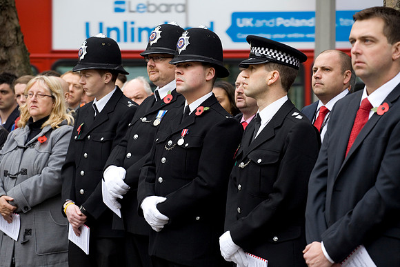 London Euston Remembrance Service Photograph 078