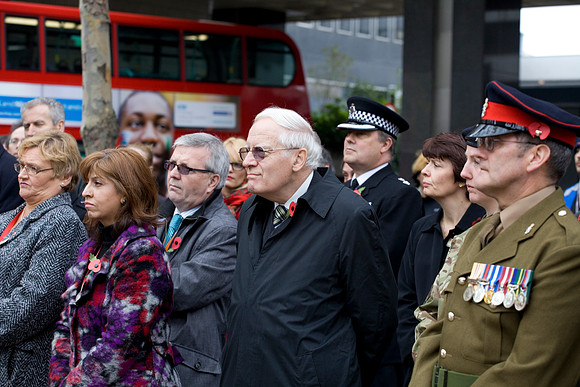 London Euston Remembrance Service Photograph 080