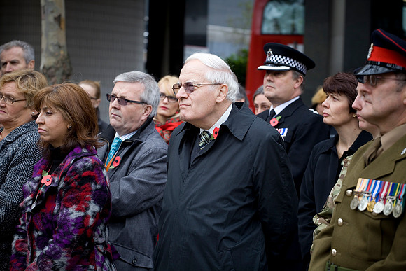 London Euston Remembrance Service Photograph 081