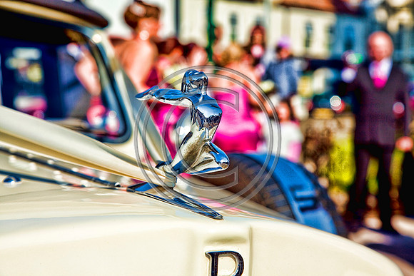 HDR Sketch Wedding Car in Keynsham, Bristol