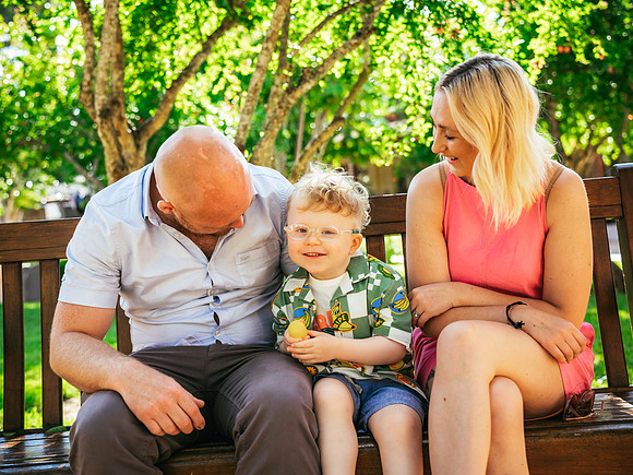 Aaron, Tommy and Sylvia