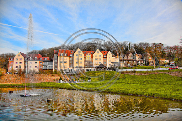 HDR Sketch Cadbury House Near Bristol From the Back - Photographer Bristol and Leicestershire: