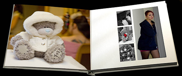 combination wedding album Photographer Bristol and Leicestershire