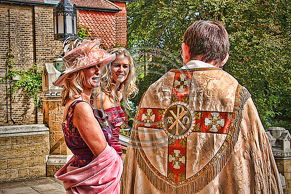 HDR Sketch Wedding at The Roman Catholic Ealing Abbey