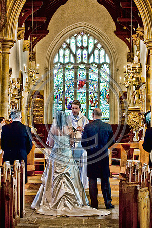 HDR Sketch Church Wedding Bristol - Photographer Bristol and Leicestershire