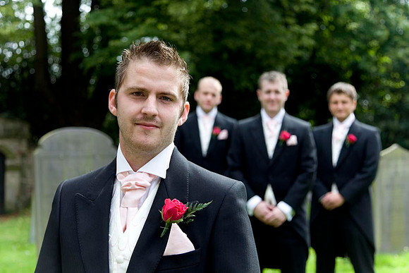 Photograph of Bridegroom and Groom's Men