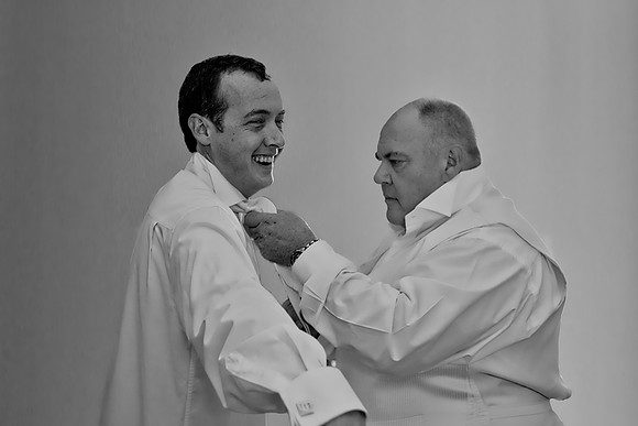 Photograph of Bridegroom and The Groom's Father