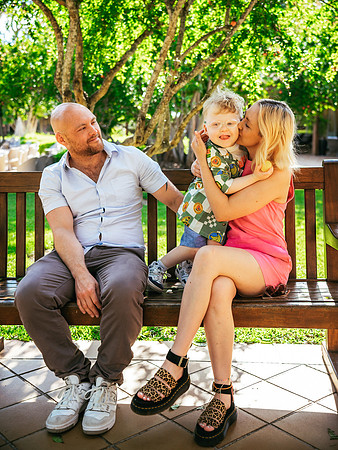 Aaron, Tommy and Sylvia