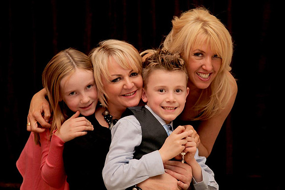Wedding Guests Family Portrait