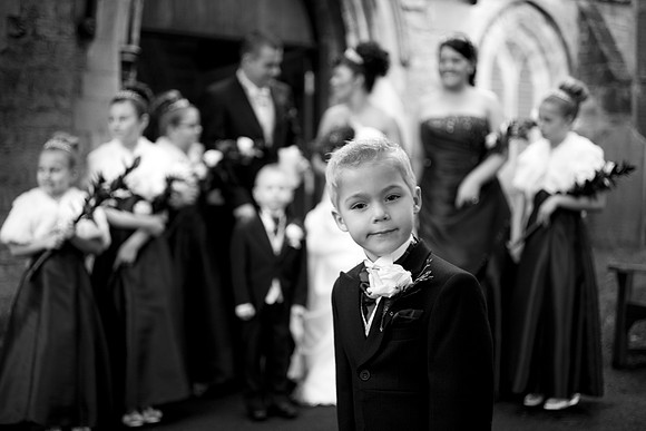 Black and White Wedding Photographs