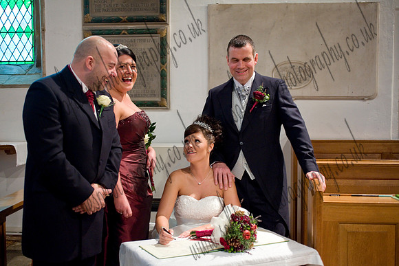 Nikki & Ian's Wedding Photogaphs Near Warwickshire