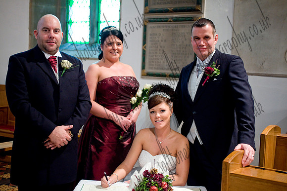 Nikki & Ian's Wedding Photogaphs Near Warwickshire